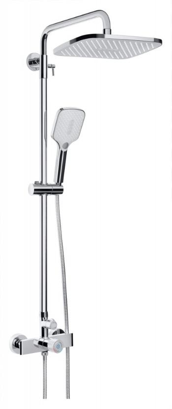 Rubineta Rubineta - Sprchový set SET VENETO+EASY PUSH-15, chróm OLBA625141