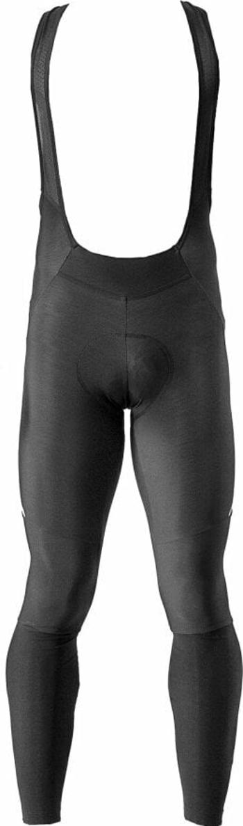 Castelli Velocissimo 5 Bib Tight Black/Silver Reflex L Cyklo-kalhoty