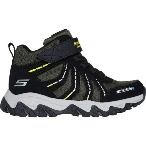 Skechers RUGGED RANGER - STORM TRAIL Dětská zimní obuv, khaki, velikost