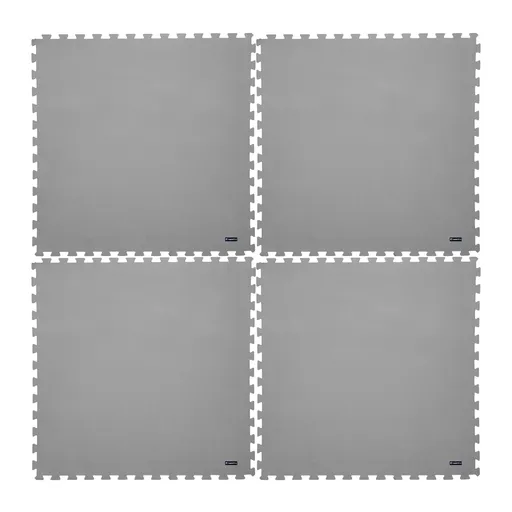 Fitness podložka inSPORTline EVA80 200x200x1 cm šedá