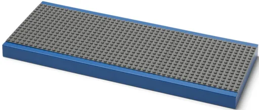 LEGO Polička na vystavení stavebnic - modrá