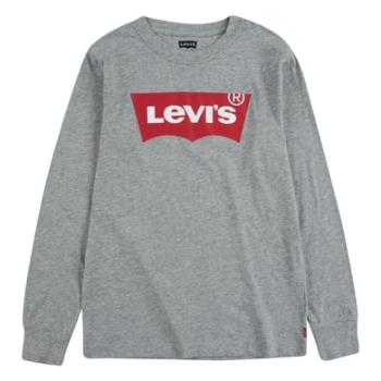 Dětská košile Levi's® s dlouhým rukávem šedá