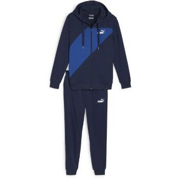 Puma POWER TRACKSUIT TR Pánská souprava, tmavě modrá, velikost