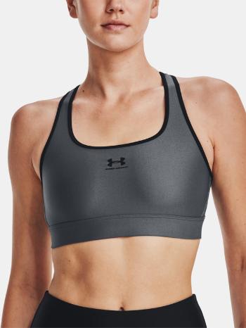 Under Armour HG Armour Mid Padless Sportovní podprsenka Šedá