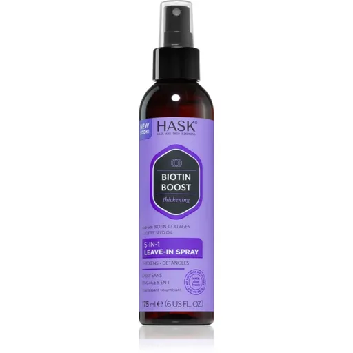 HASK Biotin Boost bezoplachový sprej pro posílení vlasů 175 ml