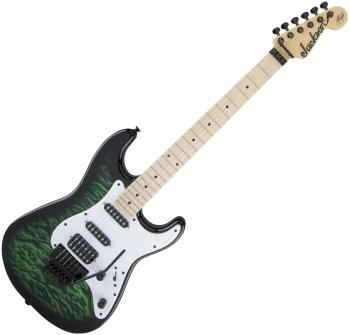 Jackson X Series Signature Adrian Smith SDXQ MN Transparent Green Elektrická kytara