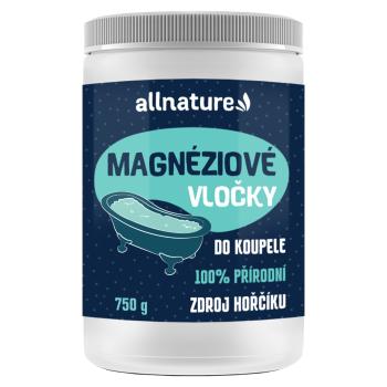 Allnature Magnéziové vločky do koupele 100% 750 g