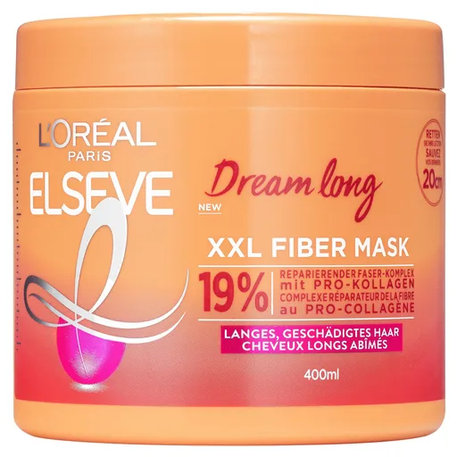 L'Oréal Paris Obnovující maska na vlasy Elseve Dream Long XXL Fiber (Mask) 400 ml