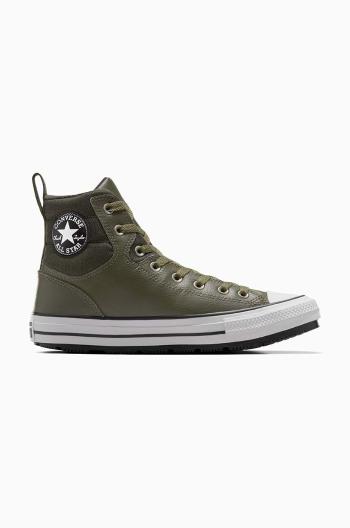 Kecky Converse Chuck Taylor All Star Berkshire Boot pánské, zelená barva, A08563C