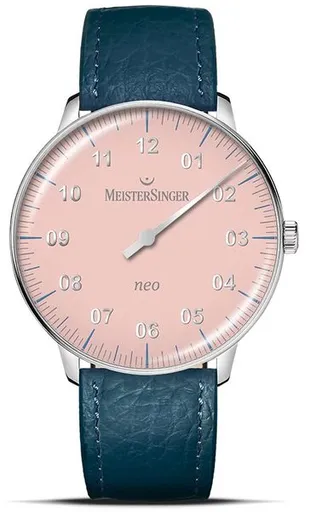 MeisterSinger Neo Special S-NES921S - Tmavě modrý kožený řemínek