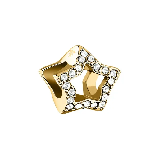 Morellato Pozlacený korálek hvězdičky s krystaly Drops SCZ1403