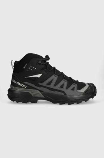 Topánky Salomon X Ultra 360 Mid GTX pánske, čierna farba, L47447600