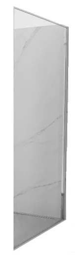 MEXEN Boční stěna pro Exo 80x200 6mm chrom, transparent 810-080-000-01-00