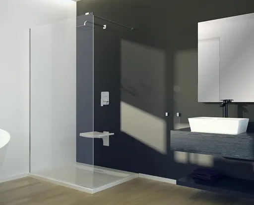 H K Pevná boční stěna  FIX F1 90 do kombinace s dveřmi FIXF190