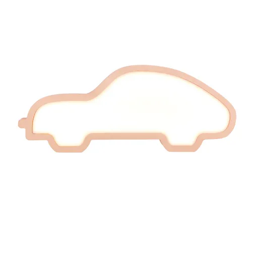 Dětská stolní lampa do auta LED IQ Kids růžová