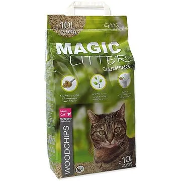 MAGIC PEARLS kočkolit litter woodchips 10 l (2,5 kg) (8595091791156)