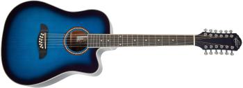 Elektroakusztikus gitár OSCAR SCHMIDT OD312CETBL-A-U