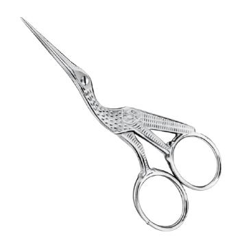 Tweezerman Stork Scissors – nůžky “čáp” na obočí a vousy