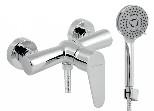 NOVASERVIS Sprchová nástěnná baterie Titania Fresh ECO, 150 mm, chrom 96061,0E