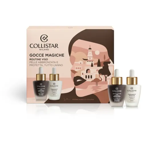Collistar FACE MAGIC DROPS + PROTECTIVE DROPS SPF 50 dárková sada