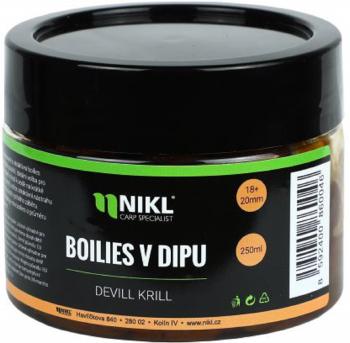 Nikl boilie v dipu 250 g 18/20 mm-krillberry