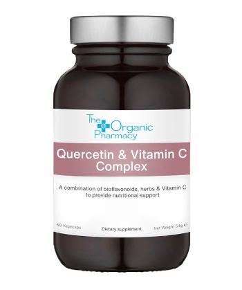 The Organic Pharmacy Quercetin & Vitamin C Complex 60 kapslí