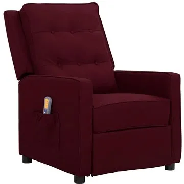 Shumee polohovací fialové textil, 338973 (338973)