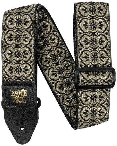 Ernie Ball Classic Jacquard Guitar/Bass Strap - Golden Garden