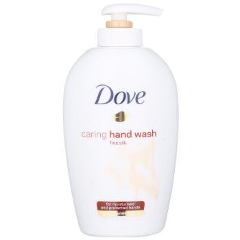 Dove Silk Fine tekuté mýdlo s pumpičkou bílá orchidej 250 ml