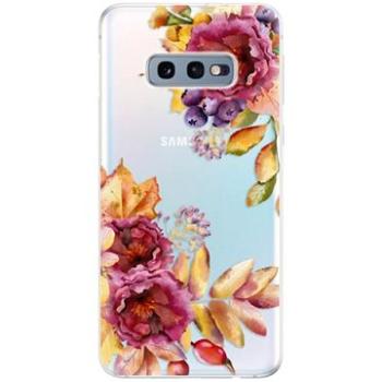 iSaprio Fall Flowers pro Samsung Galaxy S10e (falflow-TPU-gS10e)