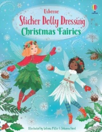 Sticker Dolly Dressing Christmas Fairies - Fiona Wattová