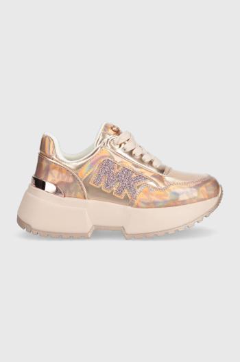 Dětské sneakers boty Michael Kors oranžová barva