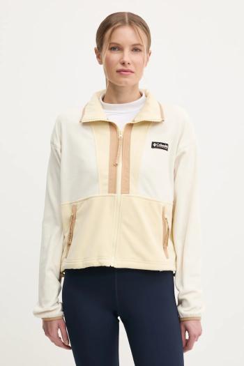 Fleecová mikina Columbia Backbowl II FZ Fleece čierna farba, vzorovaná, 2092163