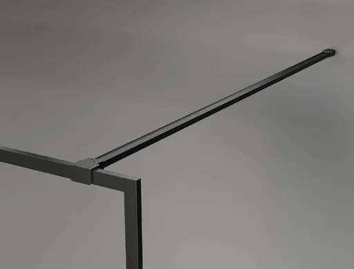 MEXEN KIOTO, LUNAR vzpěra rovná 150 cm černá 830-10-70