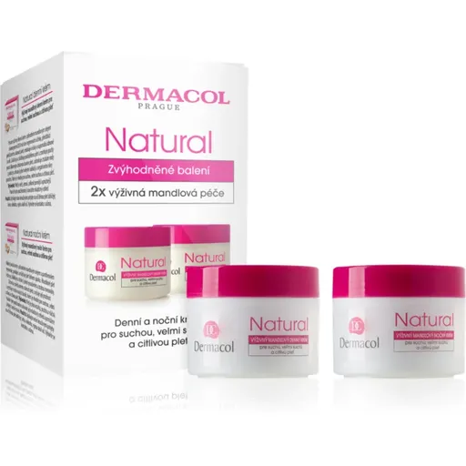 Dermacol Natural výživný mandlový krém duo