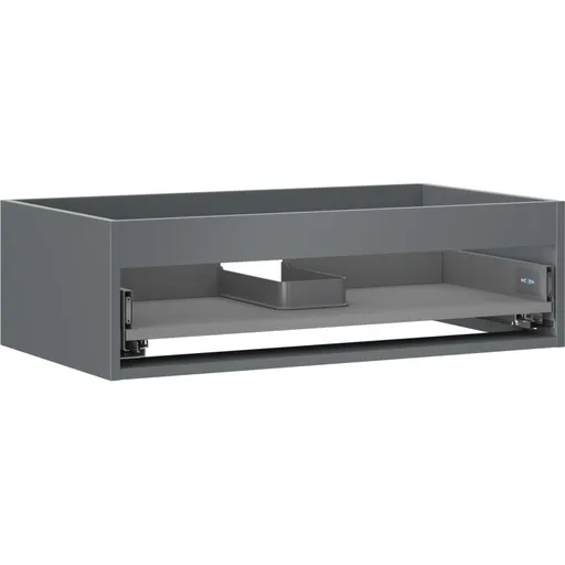 MEXEN Box-A skříňka pro umyvadlo 80, 1 šuplík, grafit mat 91AX0-0800-235-1-66