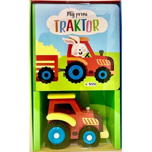 SUN Můj první Traktor Kniha a hračka dárkový box