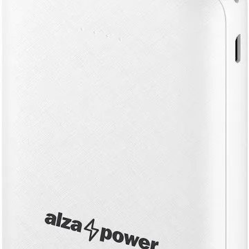 AlzaPower Onyx 10000mAh USB-C bílá (APW-PBO10CW)