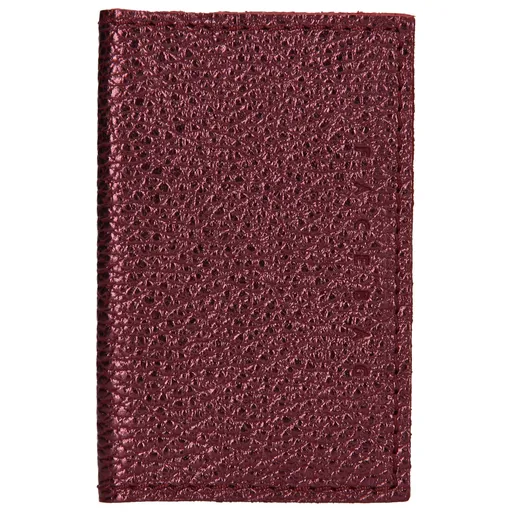 Kožený obal na karty Facebag Paris - fialová