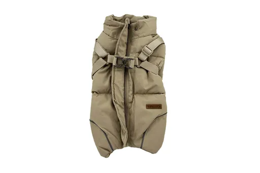 Vsepropejska Vento zimní bunda pro sa na ZIP Barva: Béžová, Délka zad (cm): 45, Obvod hrudníku: 52 - 60 cm