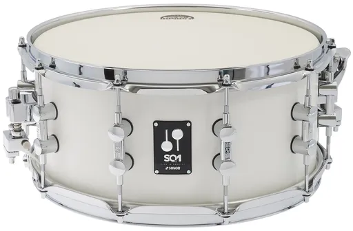 Sonor 14" x 6,5" SQ1 Satin Pure White  (rozbalené)