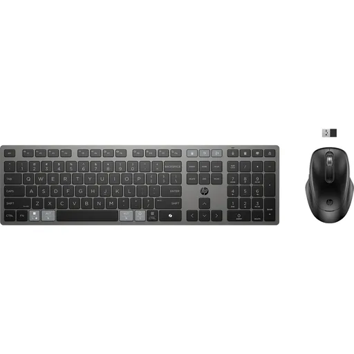 HP 725 Capacitor Wireless Keyboard and Mouse