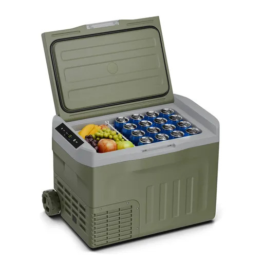 Klarstein PolarForce 30L kompresorový chladící box| LCD panel, osvětlení, off-road, ochrana baterie, 12V/230V