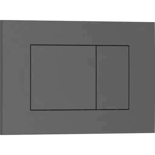 MEXEN Tex 02 splachovací tlačítko, šedý 6102-05