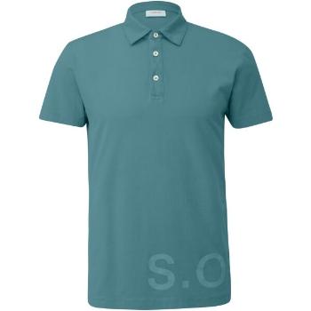 s.Oliver RL POLO SHIRT Pánské polotričko, tmavě zelená, velikost