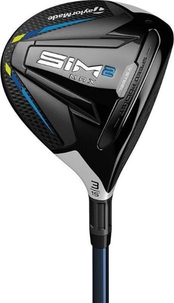 TaylorMade SIM2 Max Pravá ruka 18° Lady Golfová hole - fervejové dřevo