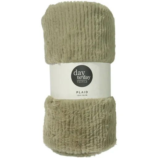 Deka Stripy šedozelená, 150 x 120 cm