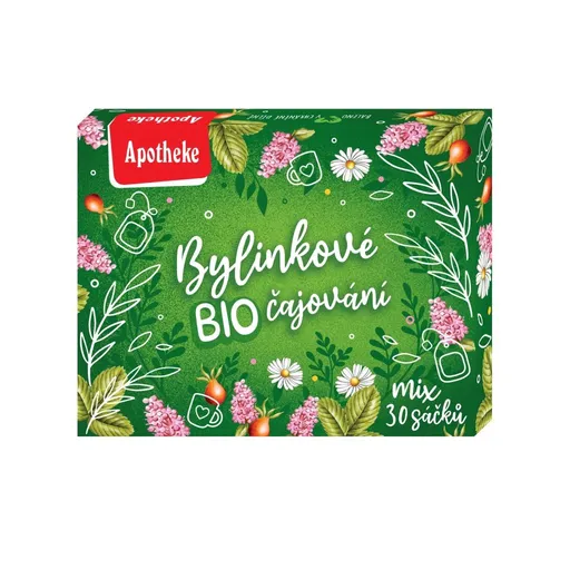 Apotheke Bylinkové BIO čajování mix 30 sáčků