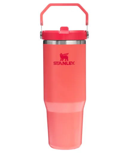 Stanley 1913 Termoláhev s integrovanou slámkou The IceFlow™ Tumbler 890 ml Hot Coral