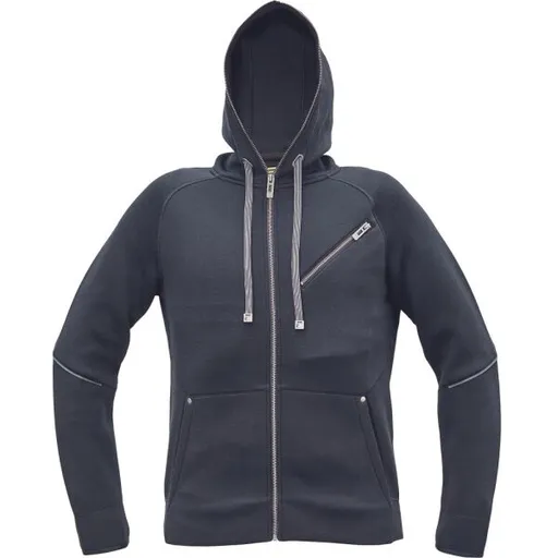 CERVA NEURUM Pánská mikina, černá, velikost XXL